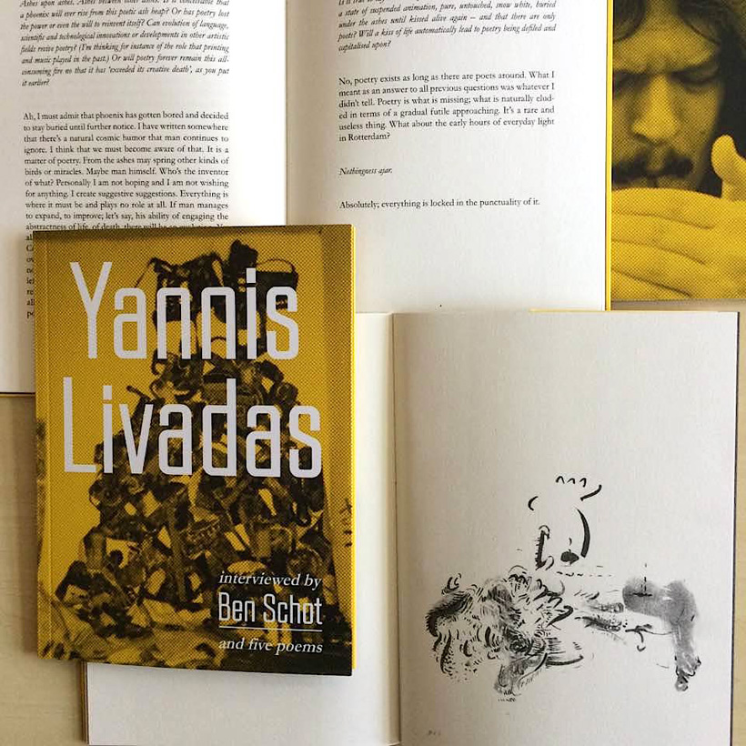 Yannis Livadas interviewed by Ben Schot (and five poems)