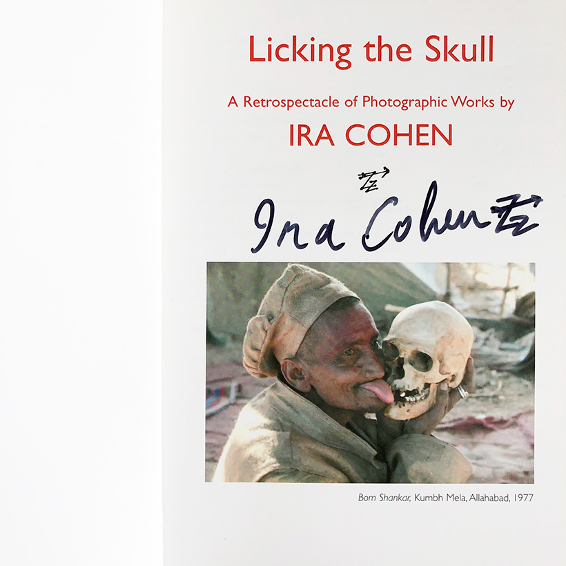 Ira Cohen – Licking the Skull (2nd edition, signed)