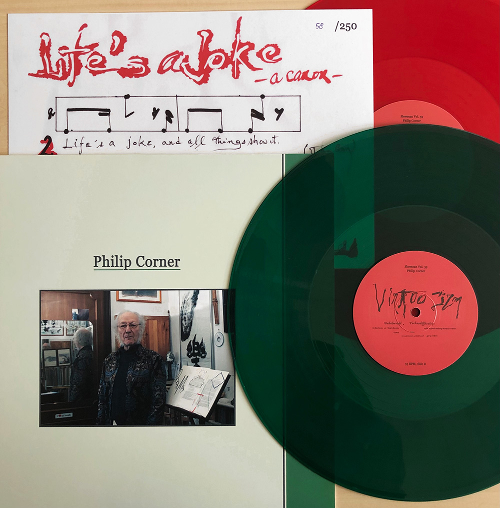 Slowscan releases Philip Corner on vinyl