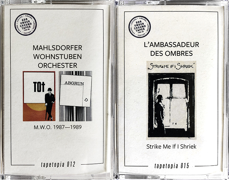 Two new cassettes from tapetopia, Berlin