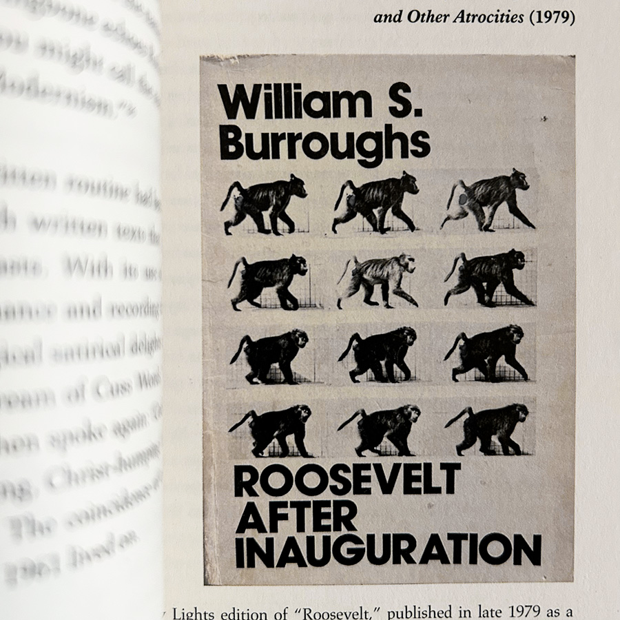 New from Moloko+: William Burroughs/Oliver Harris – Roosevelt after Inauguration redux