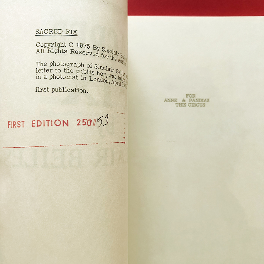 New Collectible: Sinclair Beiles – Sacred Fix